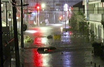 100年に1度の台風にどのように立ち向かったか（1m70cmの冠水）